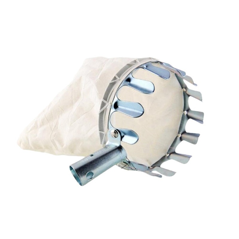 Gardening Tools Basket - Metall-Fruchtpflücker-Korbaufsatz, 1 Stück Fruchtpflücker-Werkzeug für Gartenbedarf