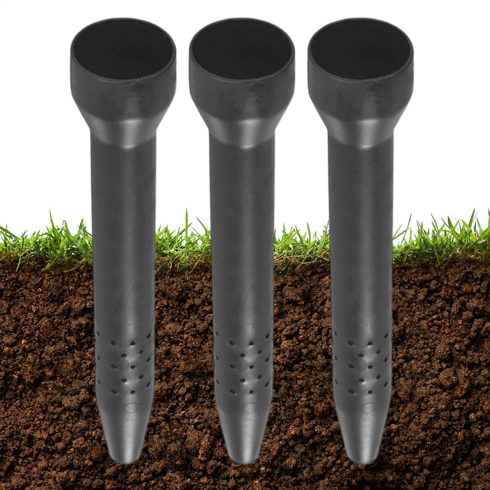 Gardening Tools And Equipment - Garten-Bewässerungsspitzen 3er-Pack, Wurzelbewässerungsstecker, Outdoor-Pflanzgefäß-Wasserversorgungssystem für Topfpflanzen,