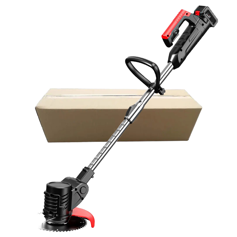 Gardening Tools Electric - Lithium-Akku Rasentrimmer Kabelloser Rasenmäher mit Rädern