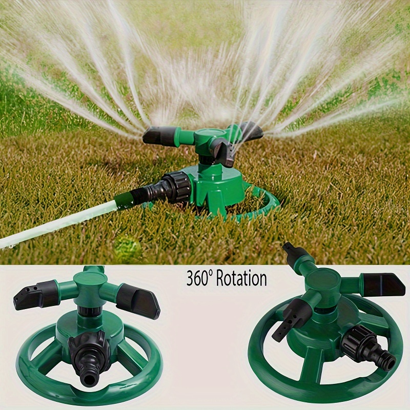 Gardening Tools And Equipment - 360 ° Ultraweitflächige automatische Rotationsdüse, geeignet