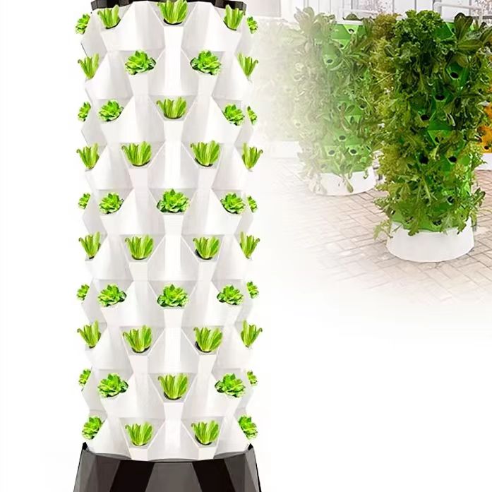 Hydroponic System - Automatisches Bewässerungssystem für Landwirtschaft, Hydroponisches Turmsystem,