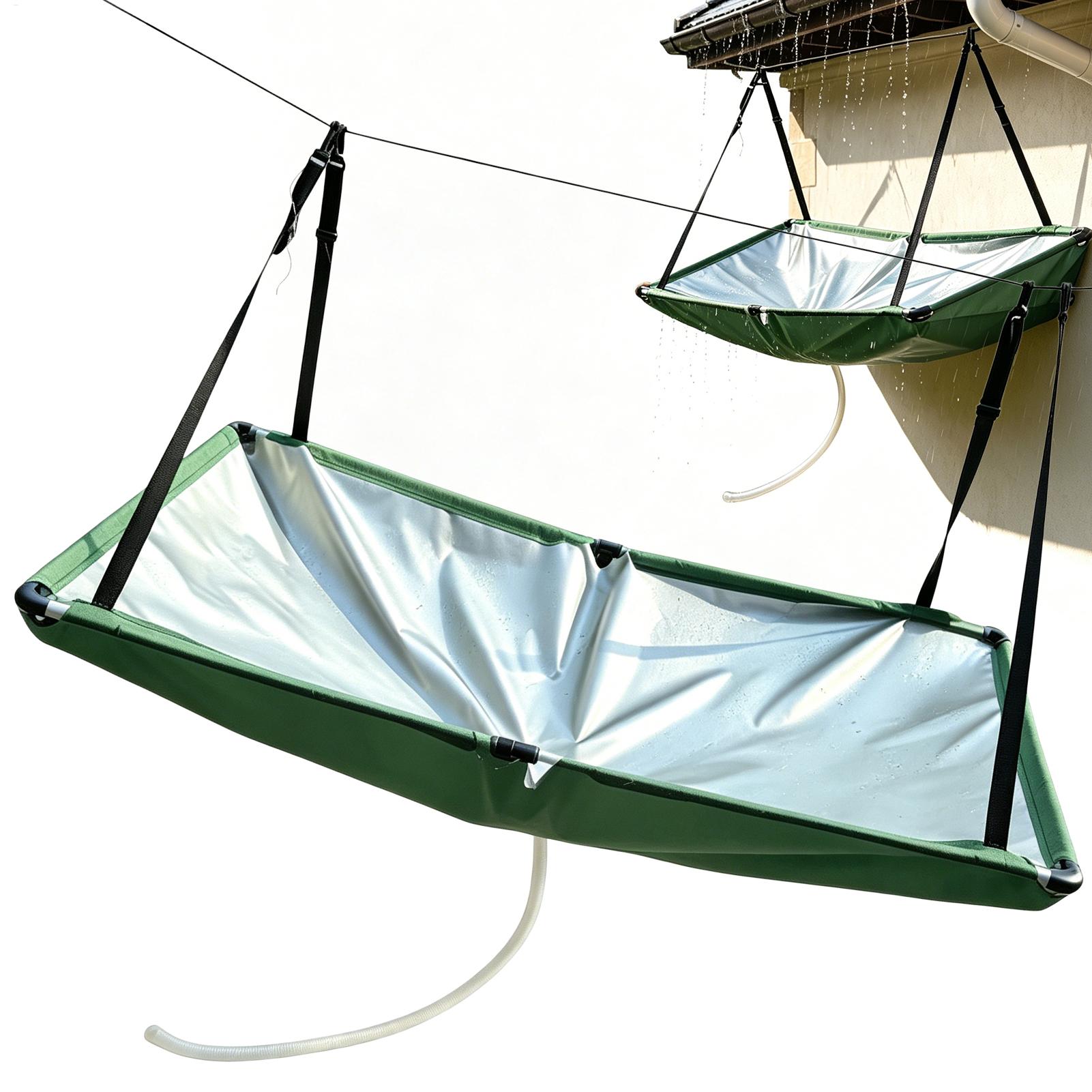 Gardening Tools And Equipment - Regenwasser-Sammelvorrichtung für den Außenbereich, Wasserableiter, Regenwassersammelgerät,