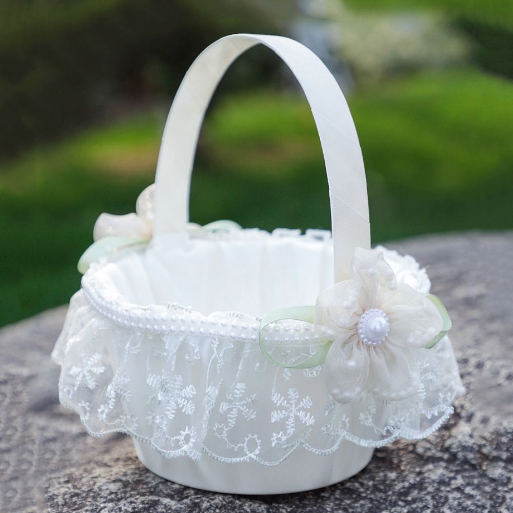 Süßer Spitzen-Blumenkorb mit S – Gardening Tools Girls Bewertung und Preis