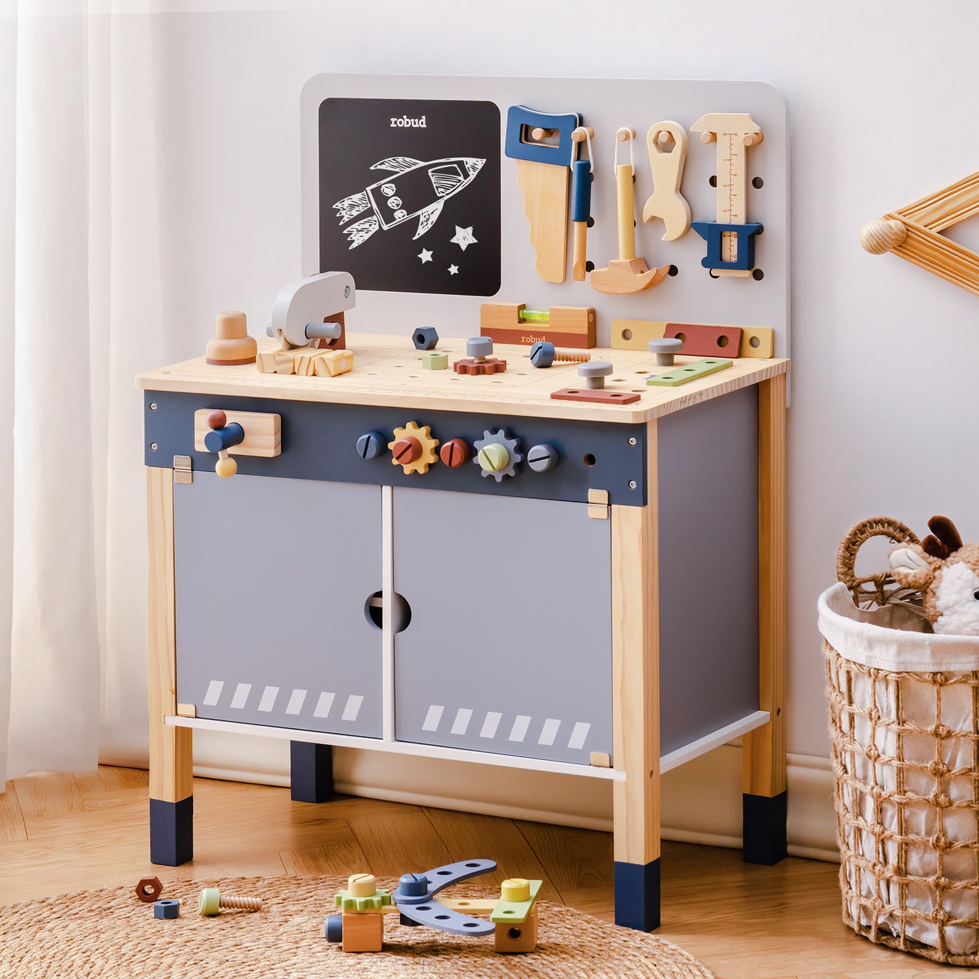 ROBUD Holzspielzeug-Werkbank R – Gardening Tools Unique Bewertung und Preis