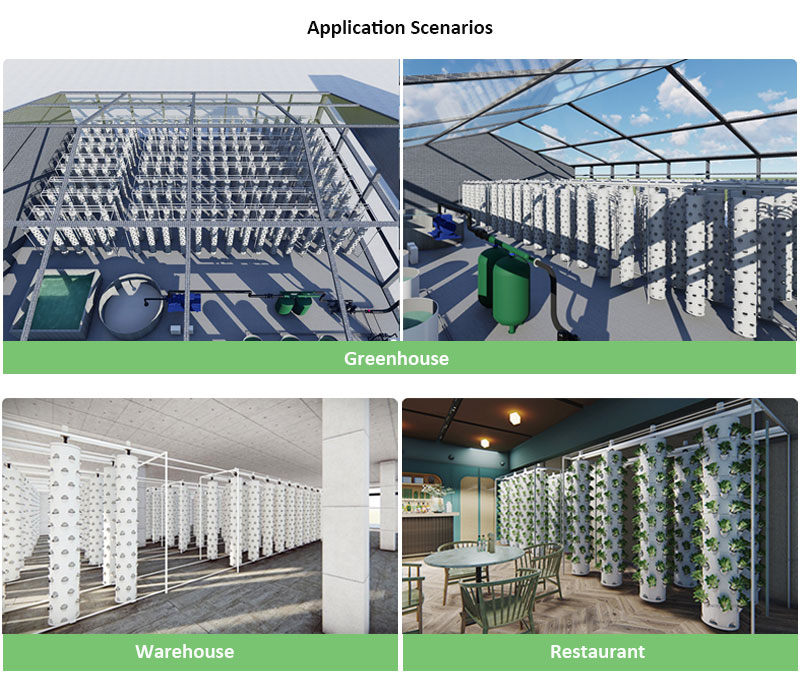 Intelligente hängende Säule, h – Hydroponic System Bewertung und Preis