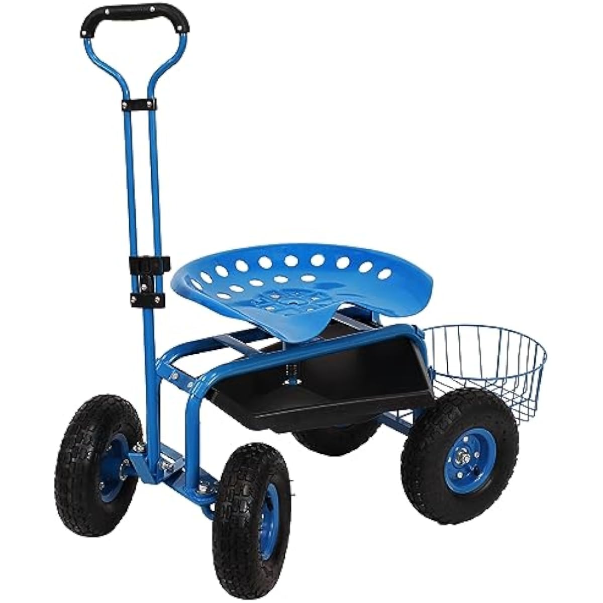Robuster Rollbarer Gartensitz  – Gardening Tools Basket Bewertung und Preis