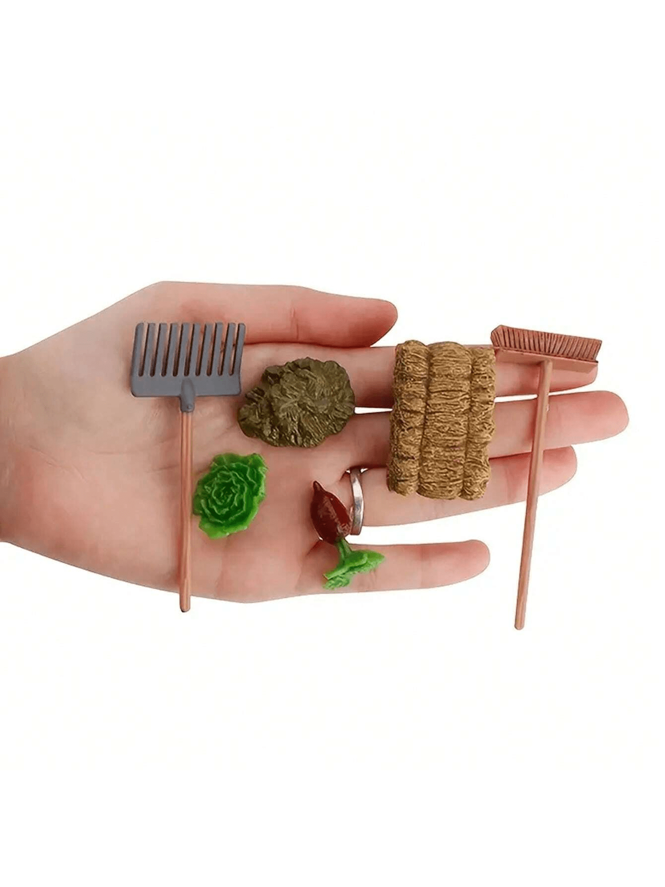 Puppenhaus-Miniatur-Gartengerä – Gardening Tools Plastic Bewertung und Preis