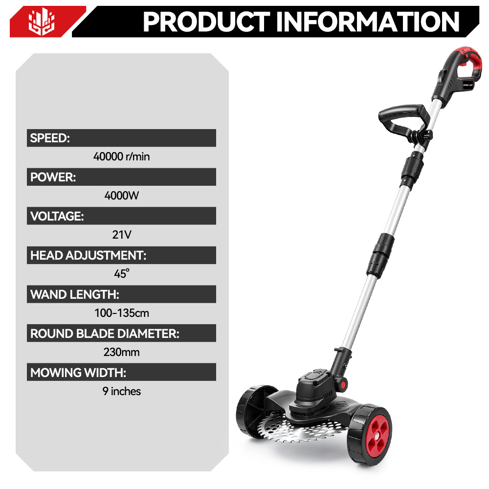 ONEVAN 9-Zoll 40000RPM Bürsten – Gardening Tools Battery Powered Bewertung und Preis