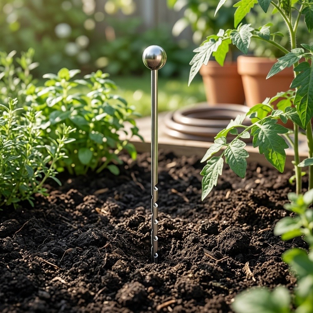 14-Zoll-Edelstahl-Bodenmessger – Gardening Tools Required Bewertung und Preis