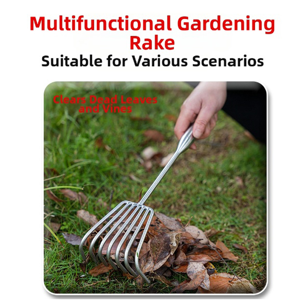 1Pcs Garten Hand Rechen 5 zoll – Gardening Hand Tools Yard Bewertung und Preis