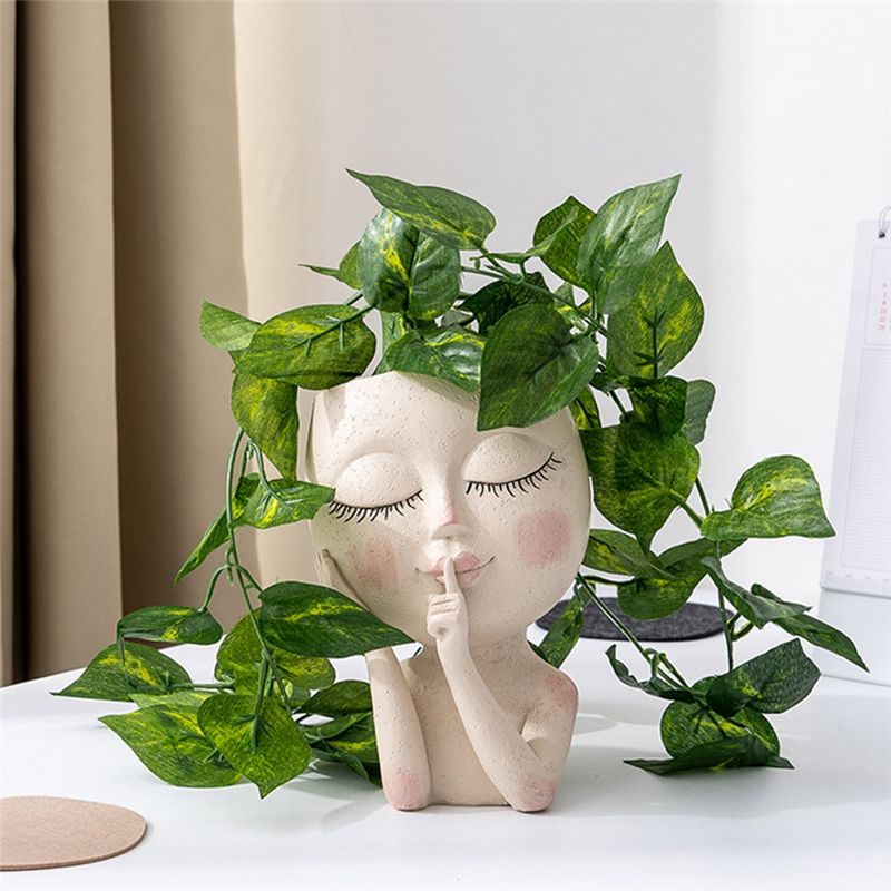 REST Mädchen Gesicht Kopf Vase – Gardening Tools Girls Bewertung und Preis