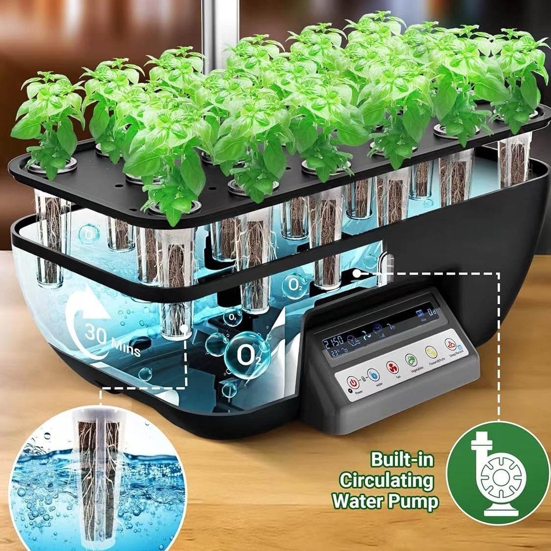 Multifunktionales Pflanzsystem – Hydroponic System Bewertung und Preis