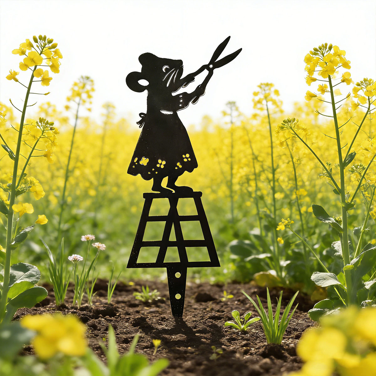 Schwarze Silhouetten-Metall-Ga – Essential Gardening Tools Bewertung und Preis