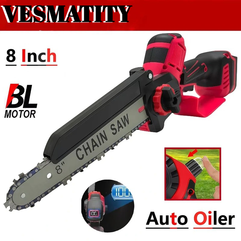 Elektrische Kettensäge, Astsäg – Gardening Tools Battery Powered Bewertung und Preis