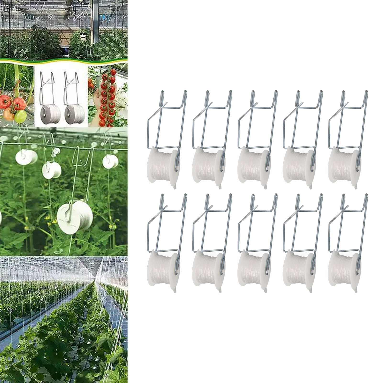 6-50 Stück Tomaten-Stützhaken  – Essential Gardening Tools Bewertung und Preis